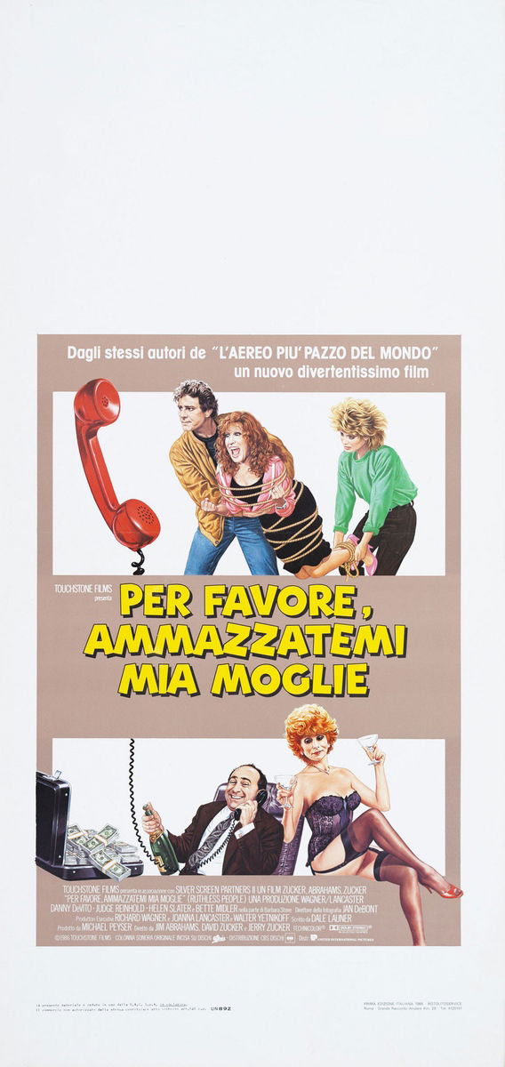 Per favore, ammazzatemi mia moglie - Locandina 1