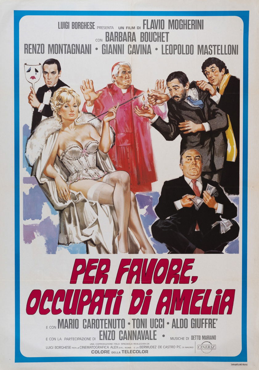 Per favore, occupati di Amelia - Manifesto 1