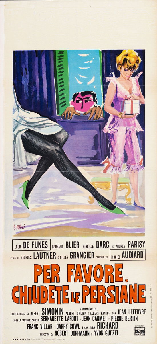 Per favore, chiudete le persiane - Locandina 1