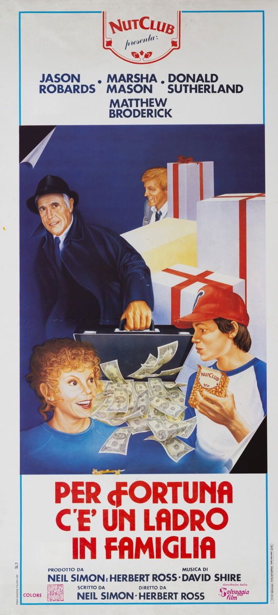 Per fortuna c'è un ladro in famiglia - Locandina 1