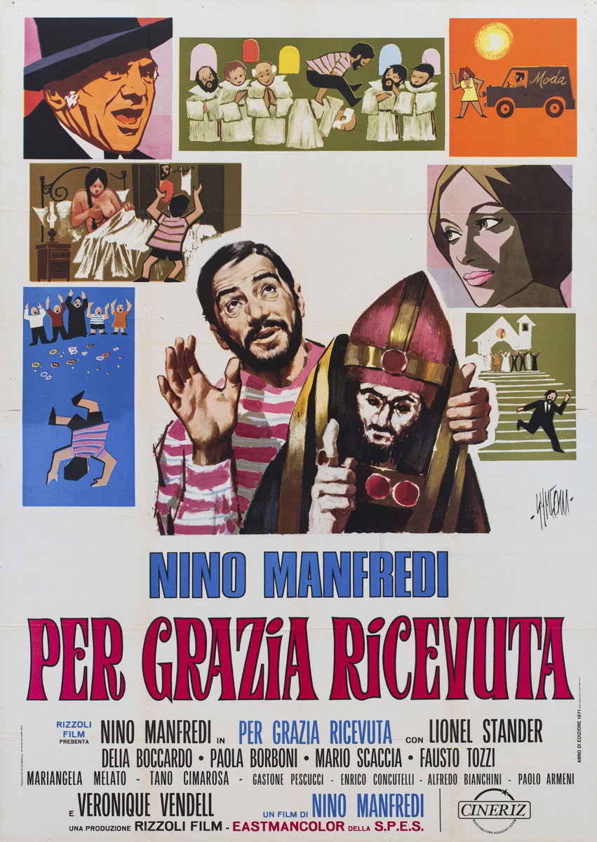 Per grazia ricevuta - Manifesto 2