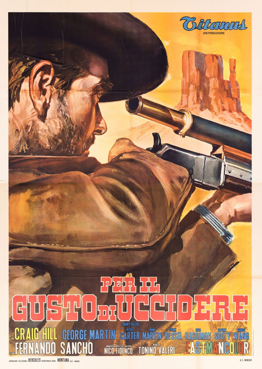 Per il gusto di uccidere - Manifesto 1