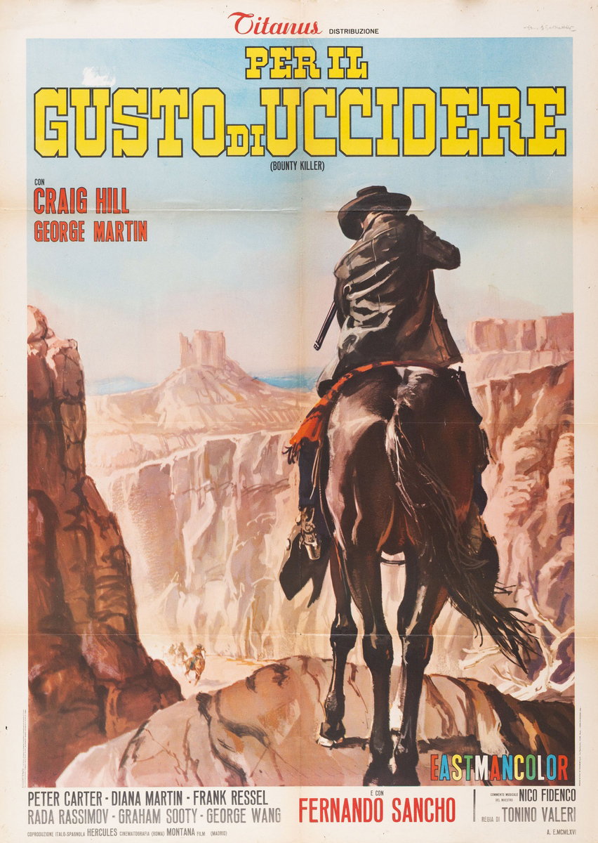Per il gusto di uccidere - Manifesto 2
