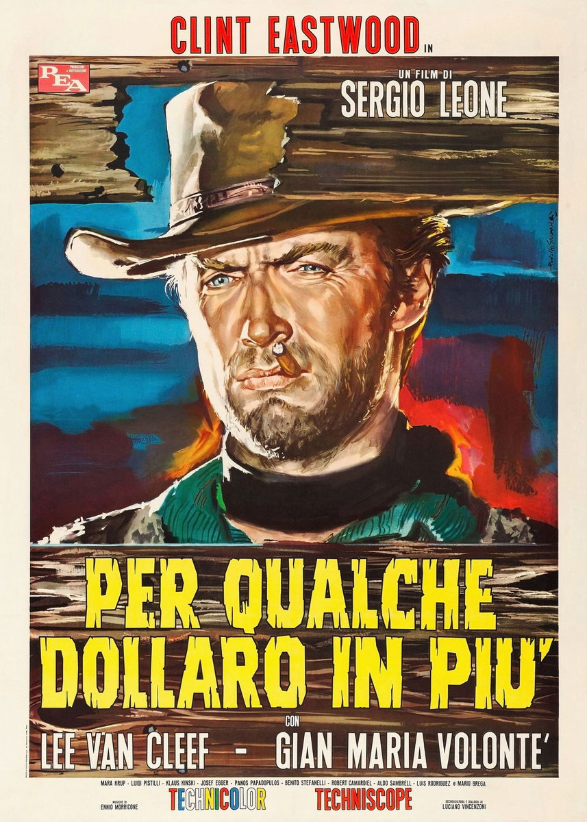 Per qualche dollaro in più - Manifesto 1