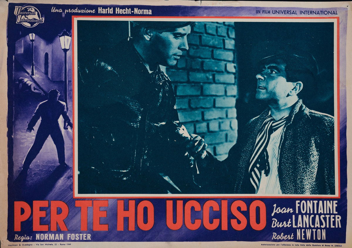 Per te ho ucciso - Fotobusta 1