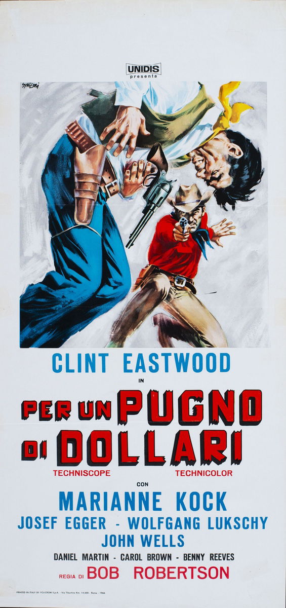 A Fistful of Dollars - Lobby Card 1