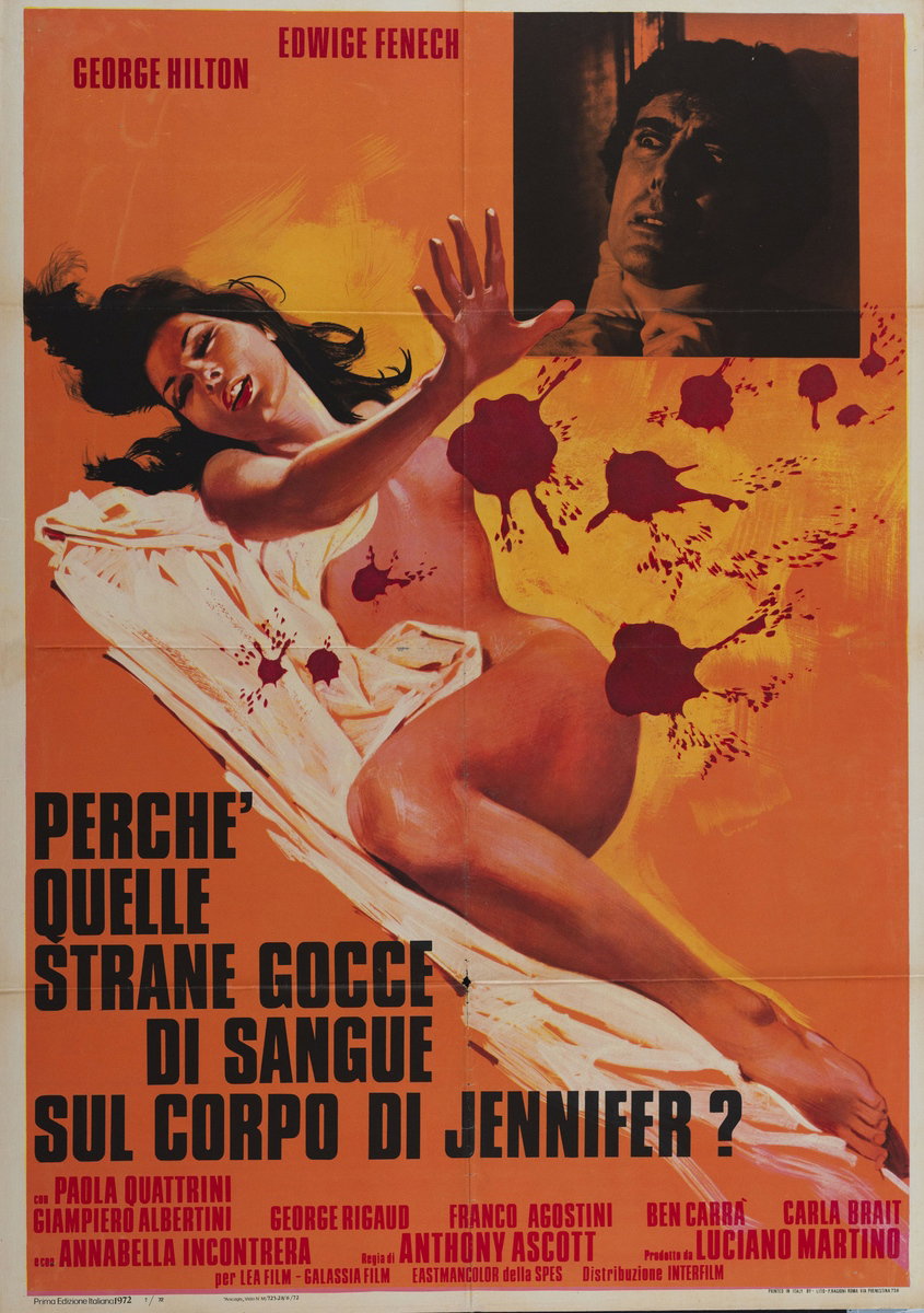 Poster 2 for the film The Case of the Bloody Iris (1972)
