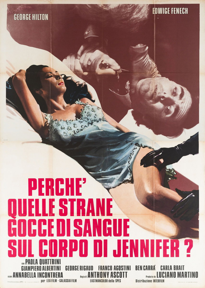 Perché quelle strane gocce di sangue sul corpo di Jennifer? - Manifesto 3