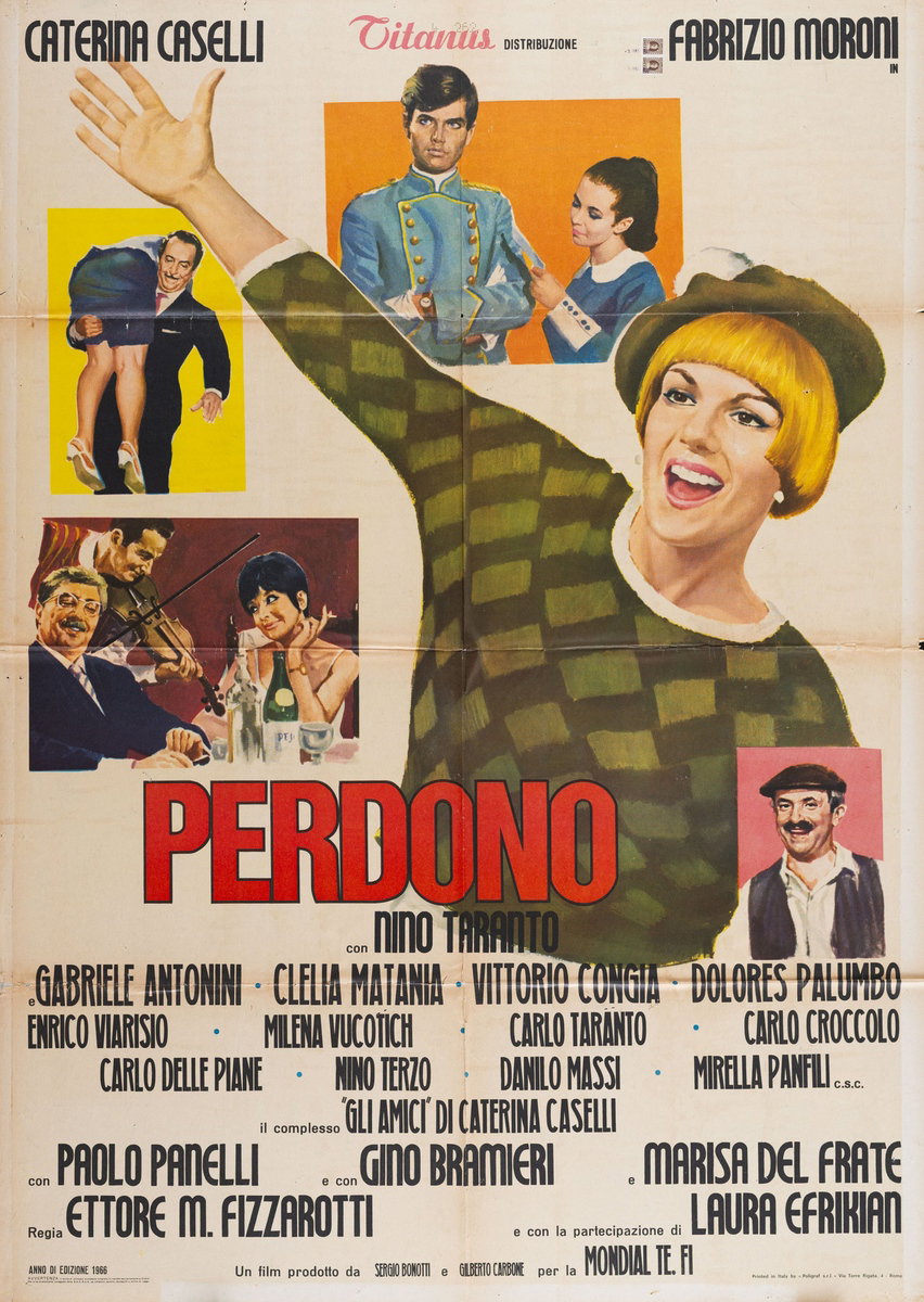 Manifesto 2 per il film Perdono (1966)