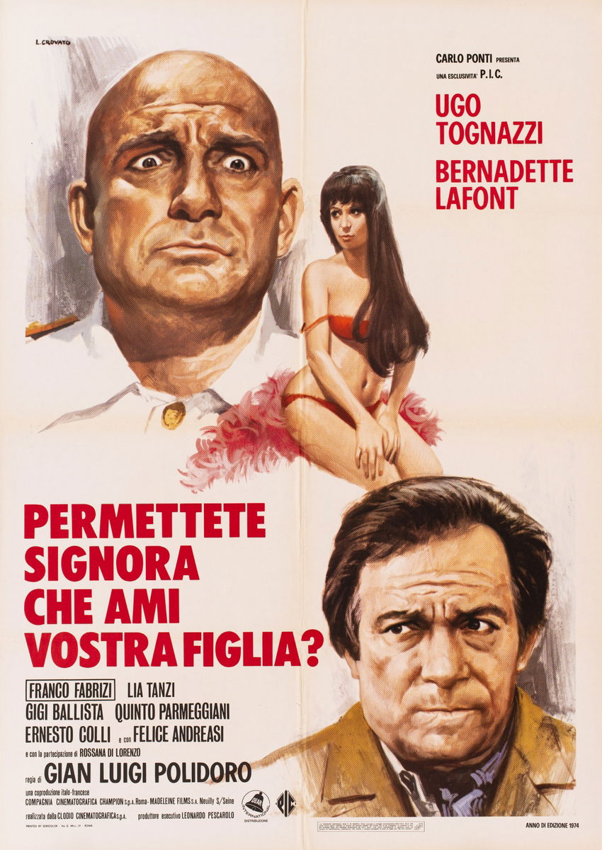 Permettete signora che ami vostra figlia? - Manifesto 1