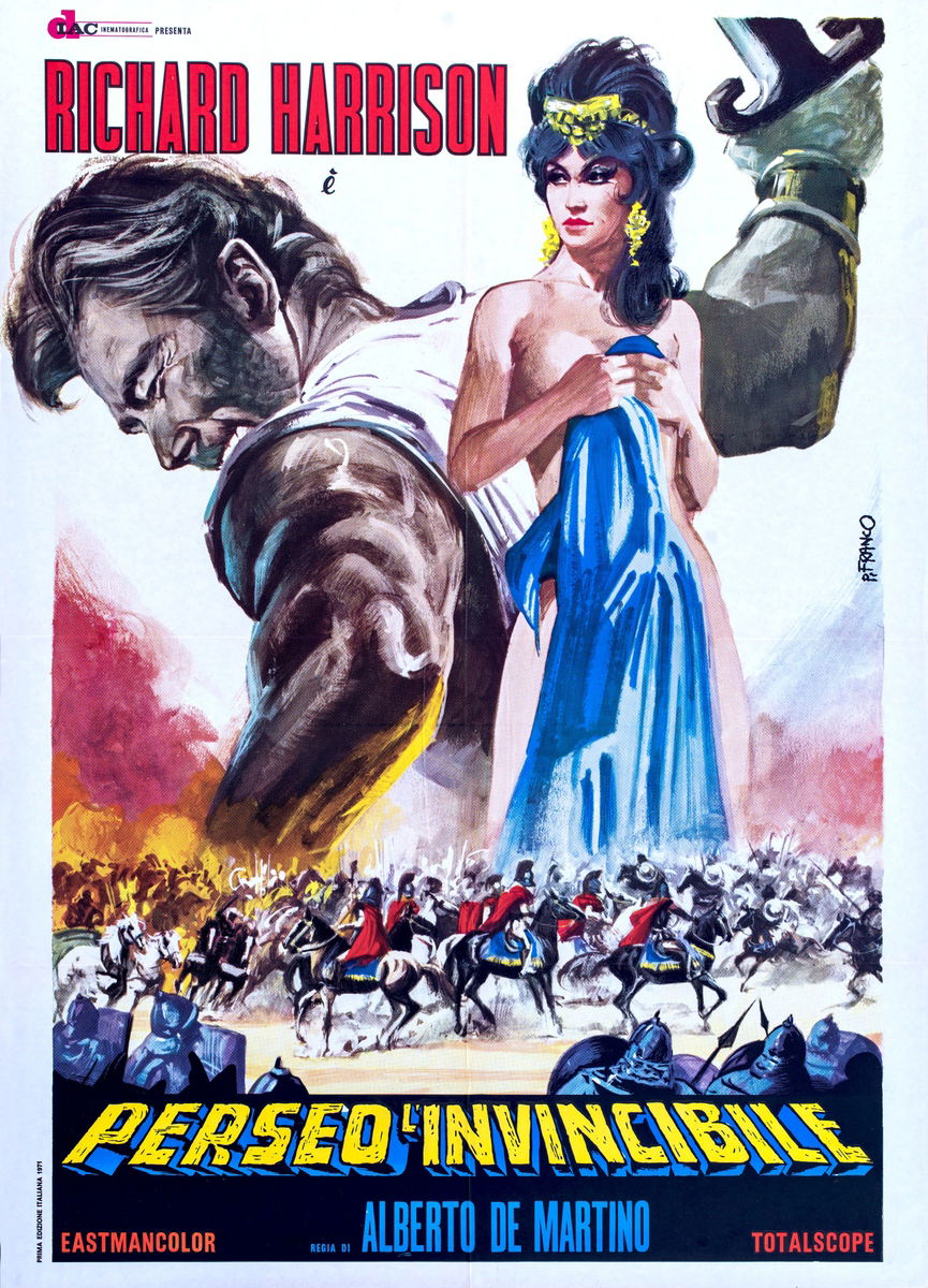 Perseo l'invincibile - Manifesto 1