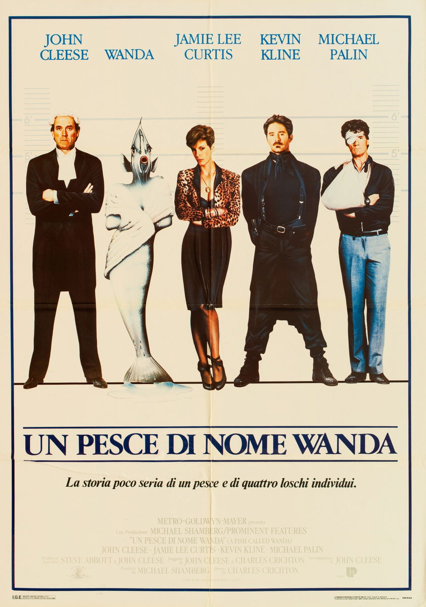 Un pesce di nome Wanda - Manifesto 1