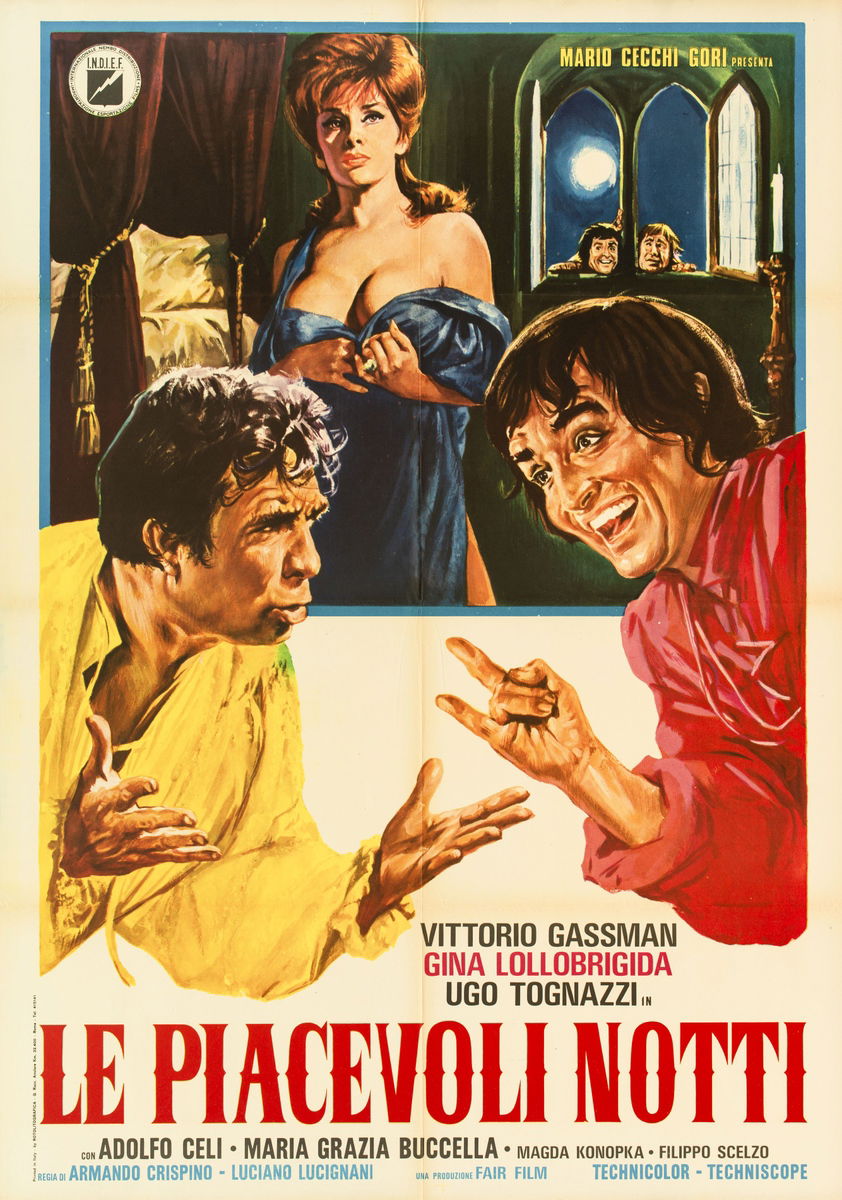 Le piacevoli notti - Manifesto 1