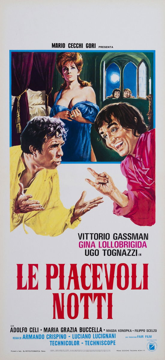 Le piacevoli notti - Locandina 1