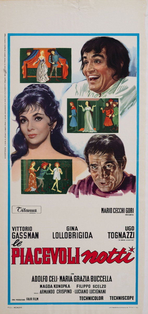 Locandina 2 for the film Pleasant Nights (1966)