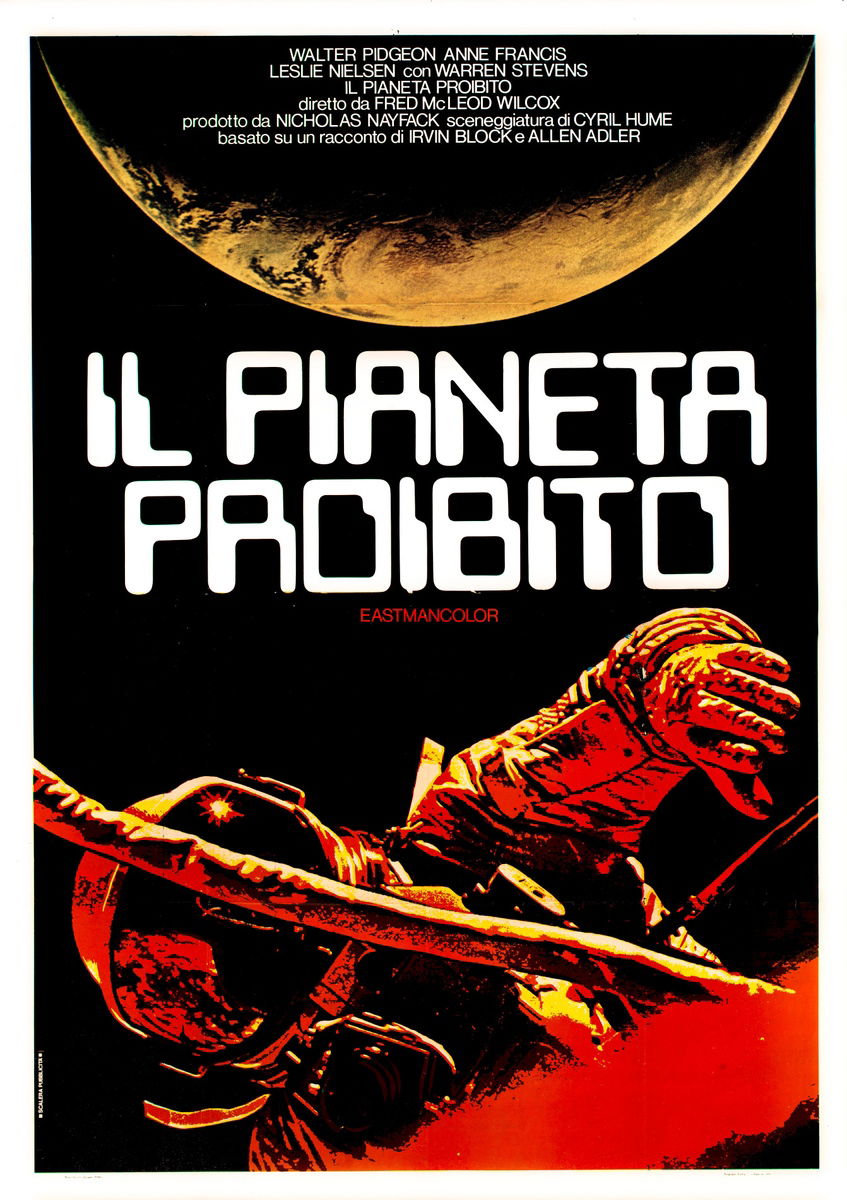 Il pianeta proibito - Manifesto 1