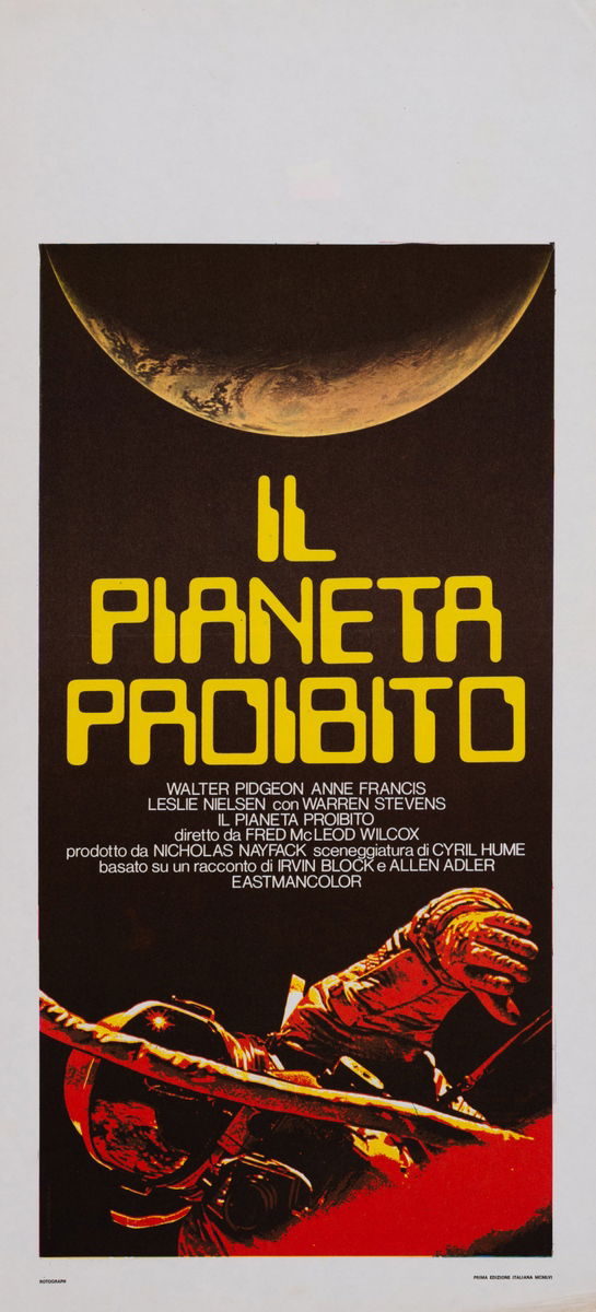 Il pianeta proibito - Locandina 1