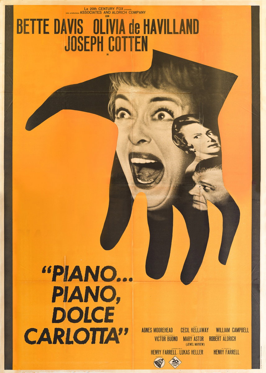 Piano... piano dolce Carlotta - Manifesto 2