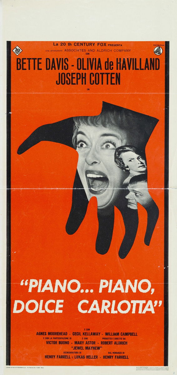 Piano... piano dolce Carlotta - Locandina 1