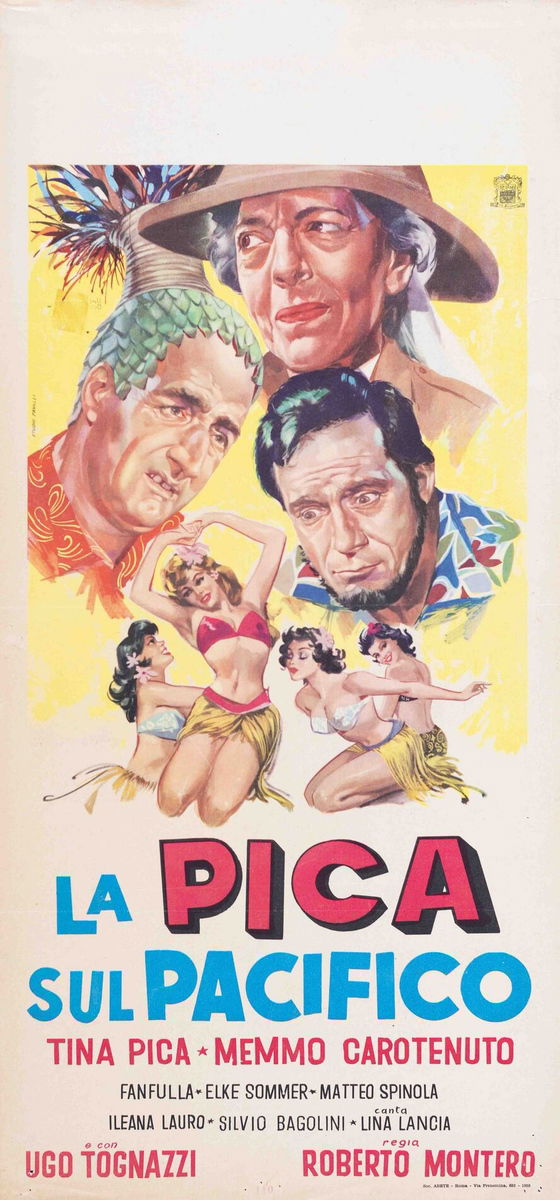 La Pica sul Pacifico - Locandina 1