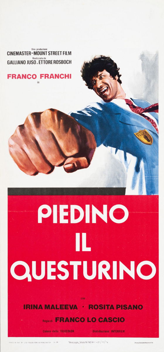 Piedino il questurino - Locandina 1