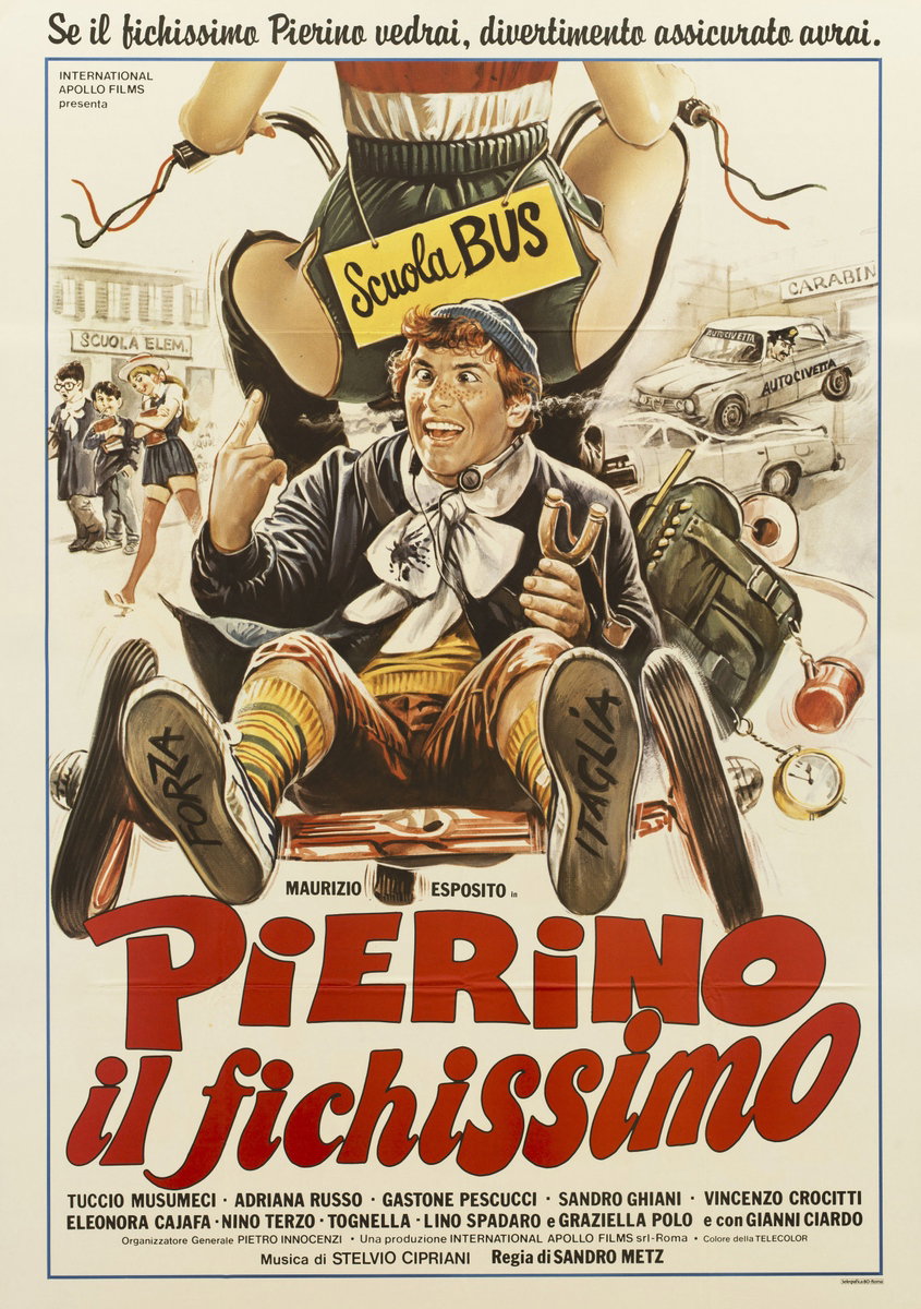Manifesto 2 per il film Pierino il fichissimo (1981)