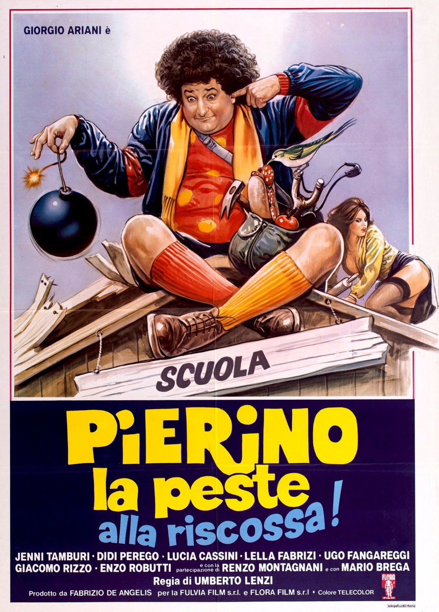 Poster 2 for the film Pierino the Pest to the Rescue (1982)