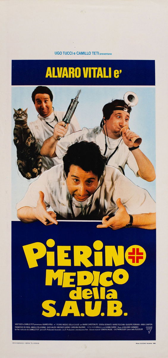 Pierino medico della SAUB - Locandina 1