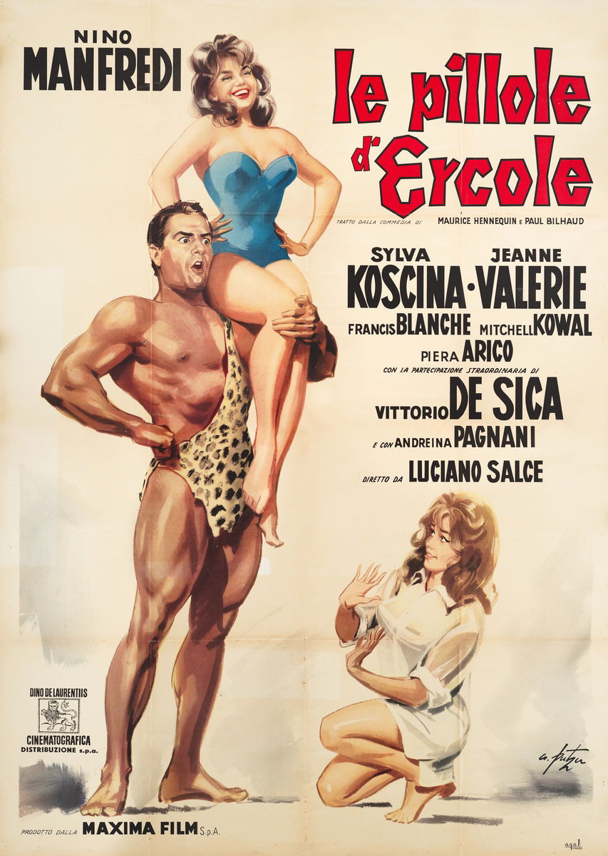 Le pillole di Ercole - Manifesto 1