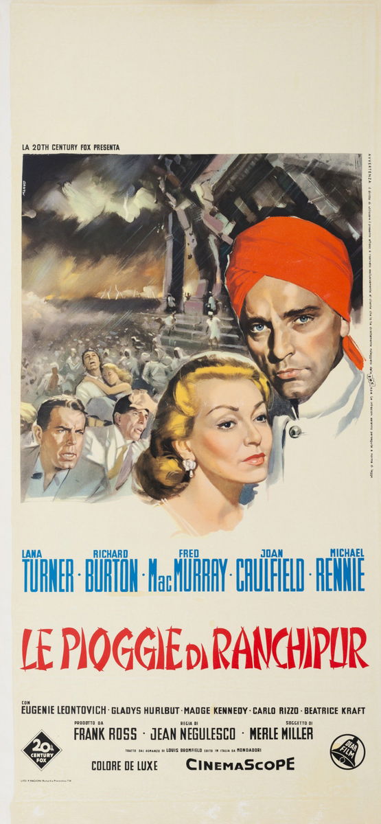 The Rains of Ranchipur - Lobby Card 1