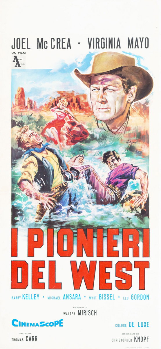 Locandina 2 for the film The Tall Stranger (1957)