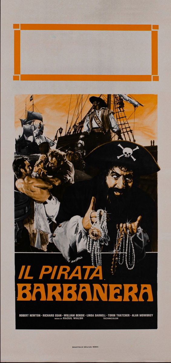 Blackbeard, the Pirate - Lobby Card 1