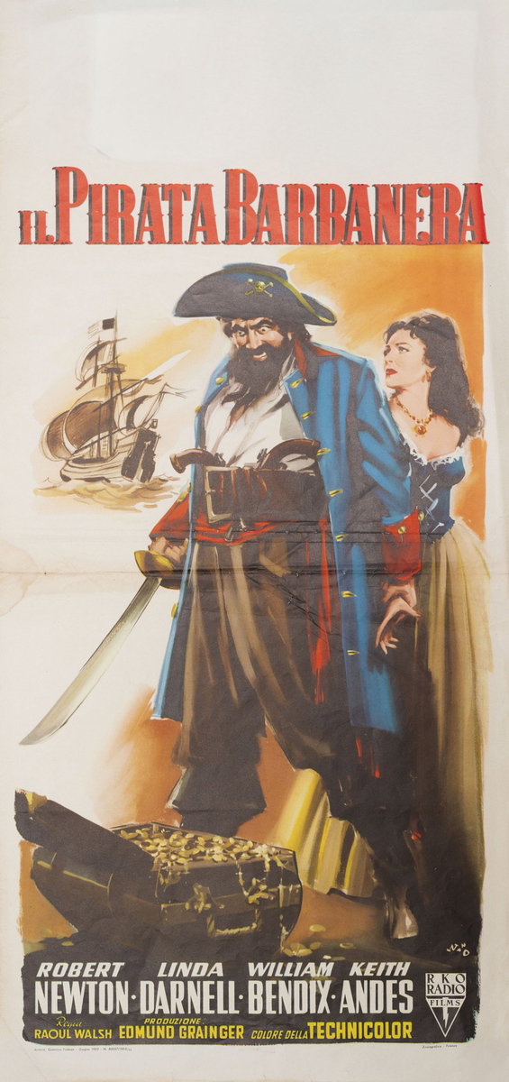 Il pirata Barbanera - Locandina 2