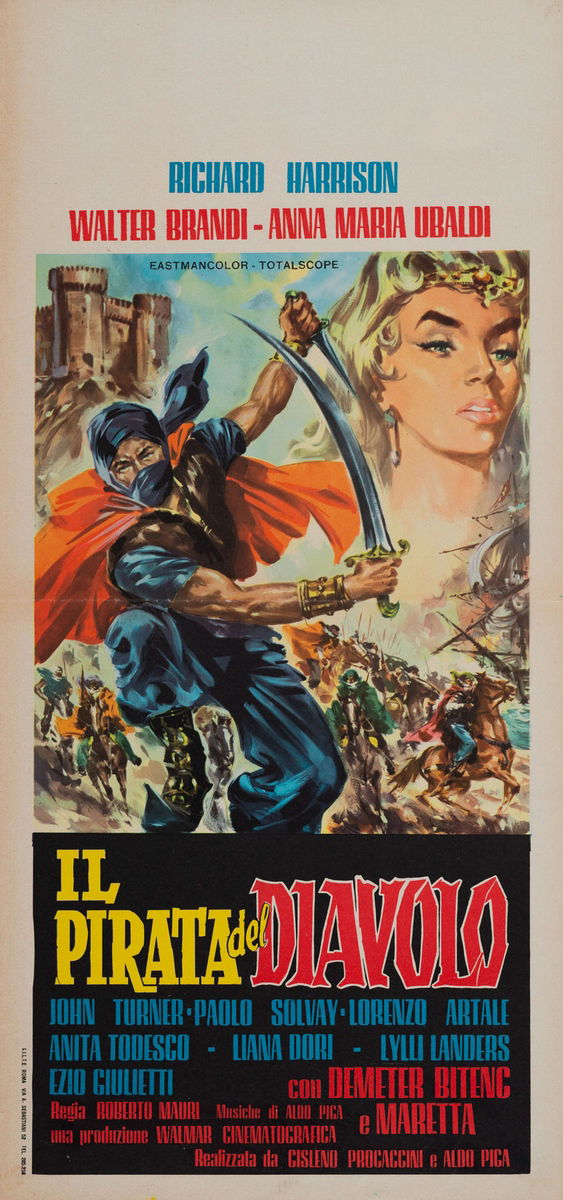 Il pirata del diavolo - Locandina 1