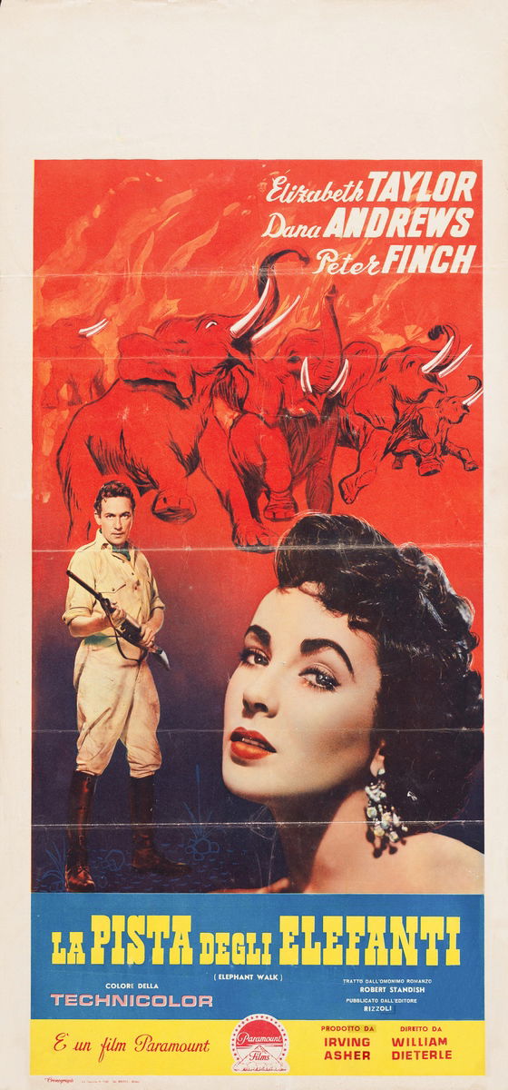 Elephant Walk - Lobby Card 1