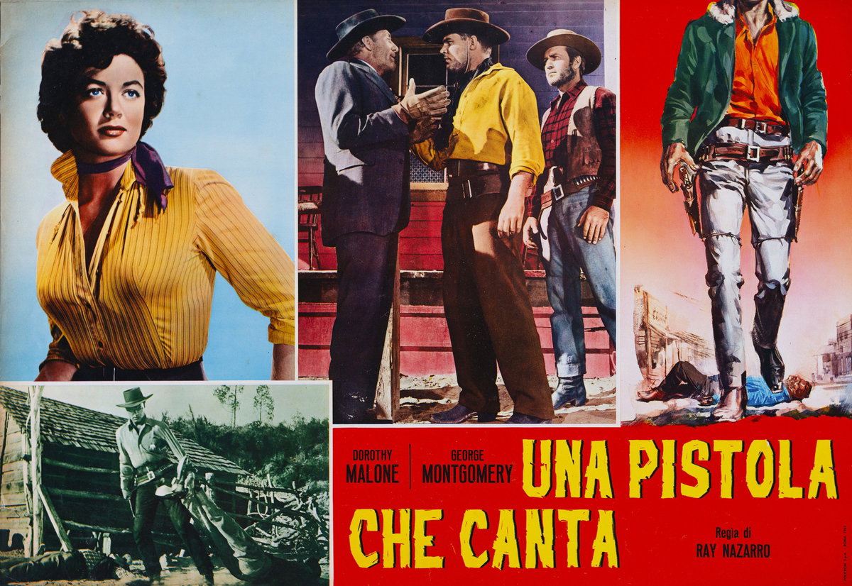 Fotobusta 2 per il film Una pistola che canta (1954)