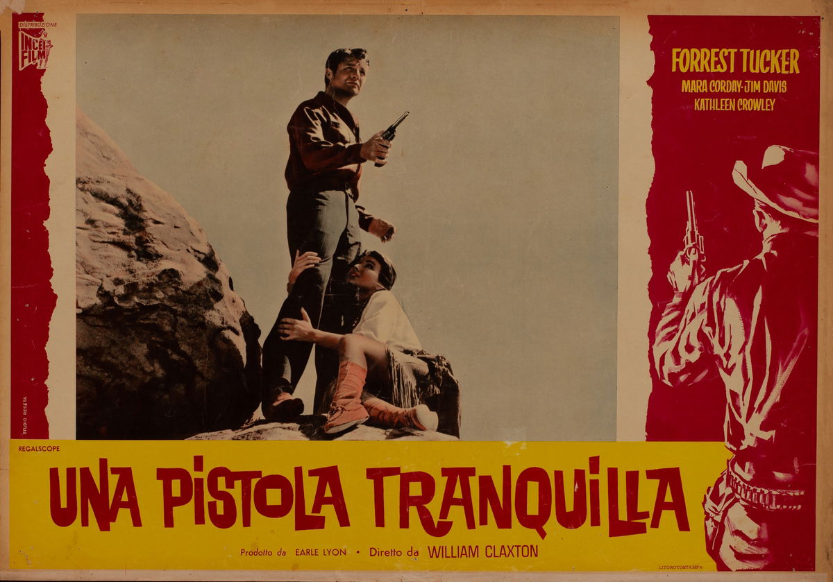 Una pistola tranquilla - Fotobusta 1