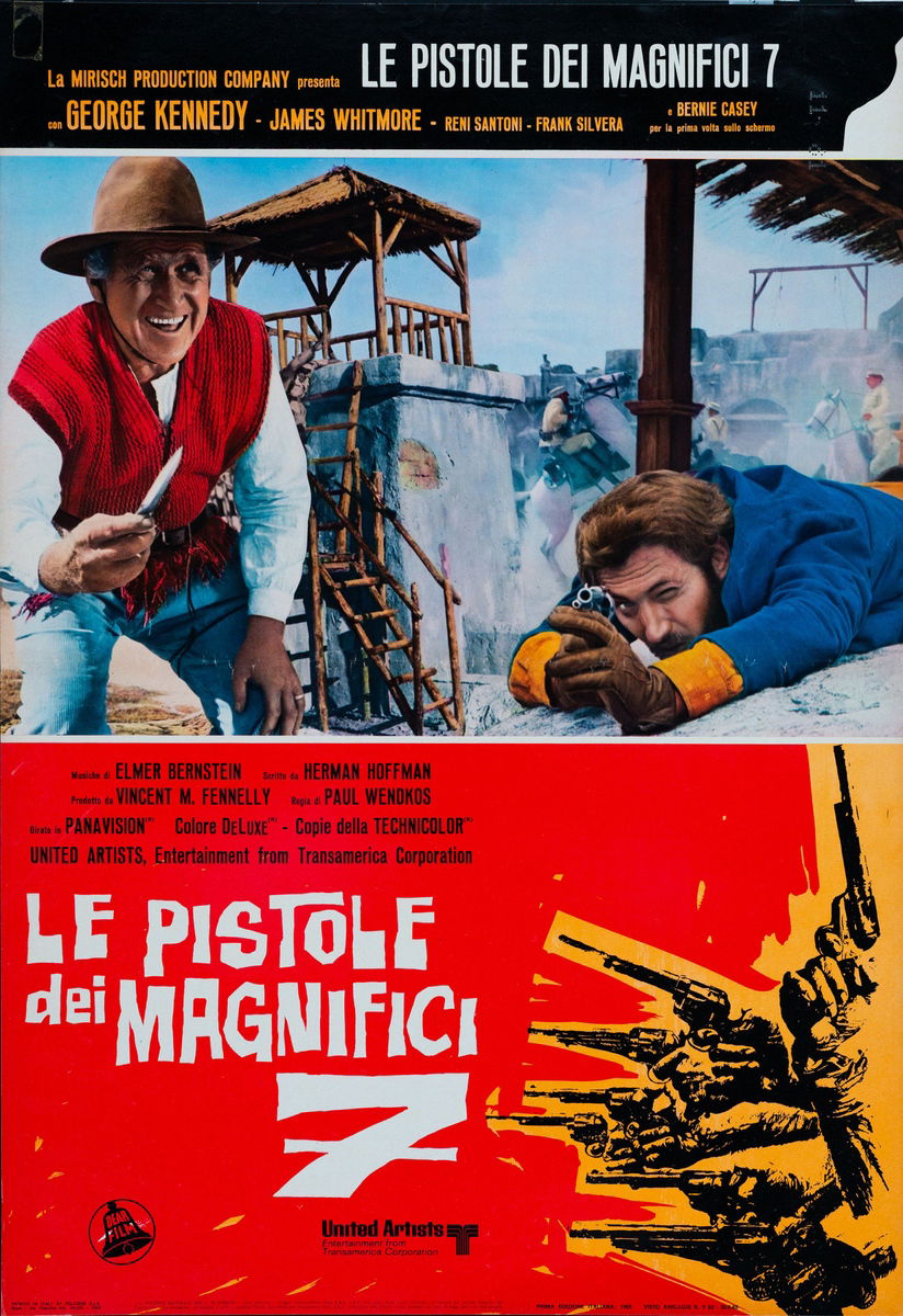 Guns of the Magnificent Seven - Fotobusta 1