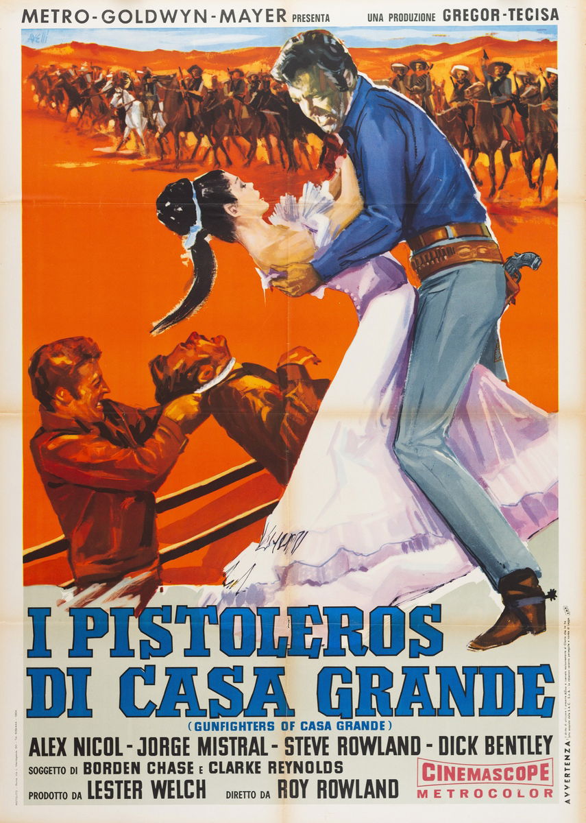 I pistoleros di Casa Grande - Manifesto 1