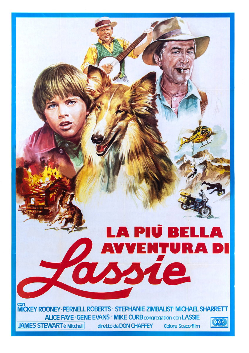 Manifesto 2 per il film La più bella avventura di Lassie (1978)
