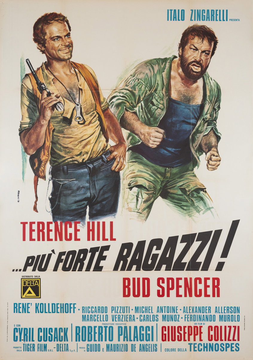 ...Più forte ragazzi! - Manifesto 2