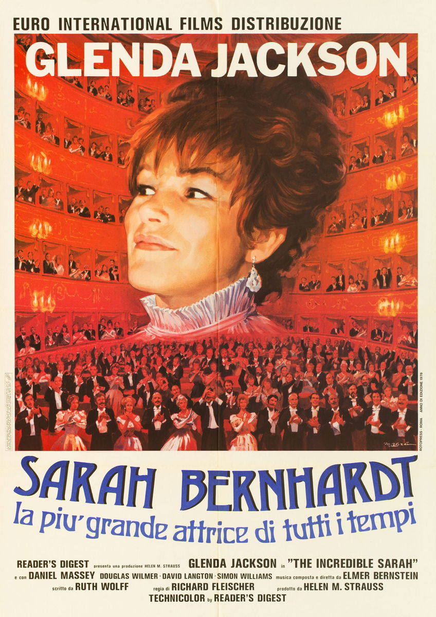 Sarah Bernhardt, la più grande attrice di tutti i tempi - Manifesto 1