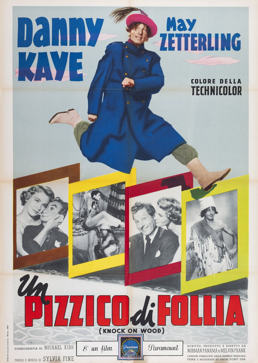 Poster 2 for the film Knock on Wood (1954)