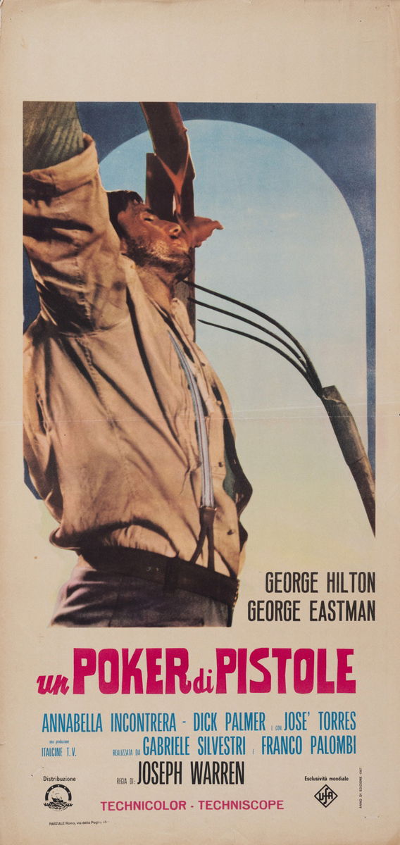 Un poker di pistole - Lobby Card 1