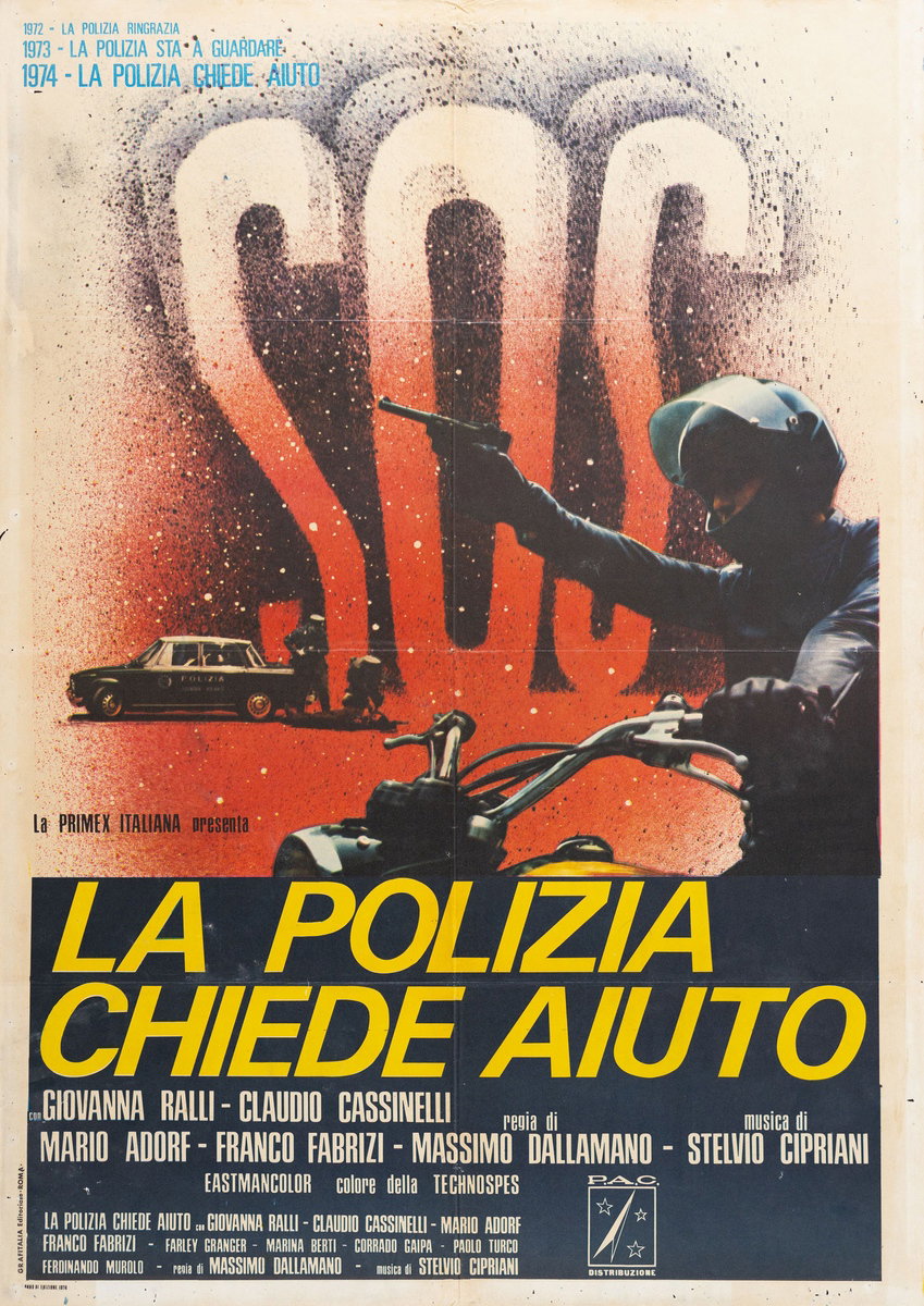 La polizia chiede aiuto - Manifesto 2
