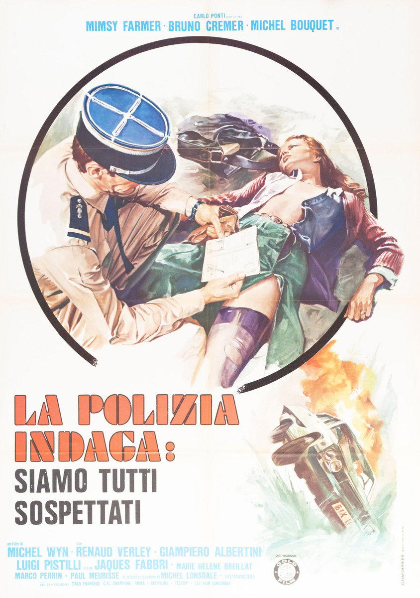Poster 2 for the film The Suspects (1974)