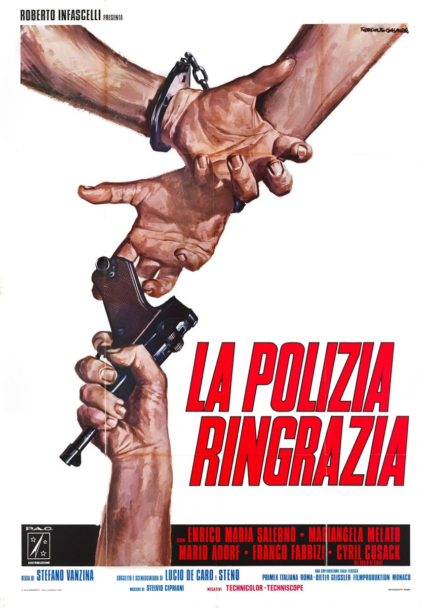 Poster 2 for the film Execution Squad (1972), painted by Rodolfo Gasparri