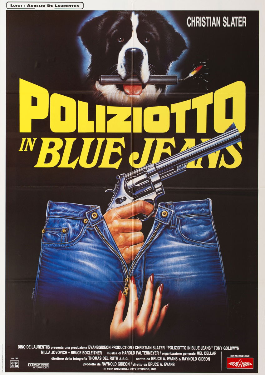 Poliziotto in blue jeans - Manifesto 1