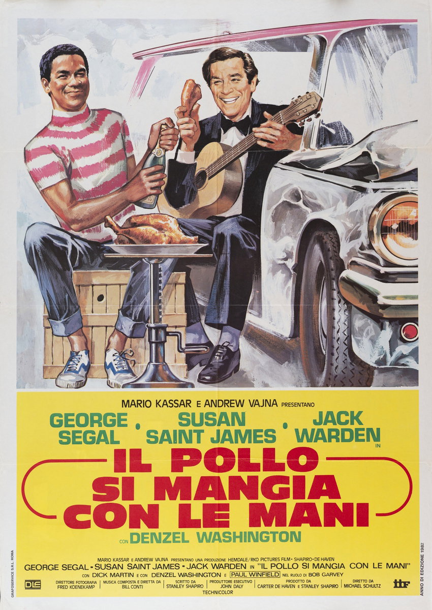 Manifesto 3 per il film Il pollo si mangia con le mani (1981)