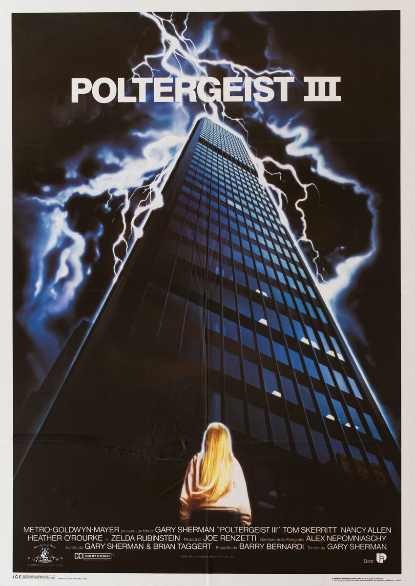 Poltergeist III - Ci risiamo - Manifesto 1